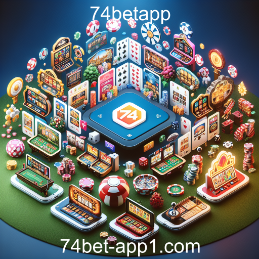 Descubra a Diversidade de Jogos no 74betapp